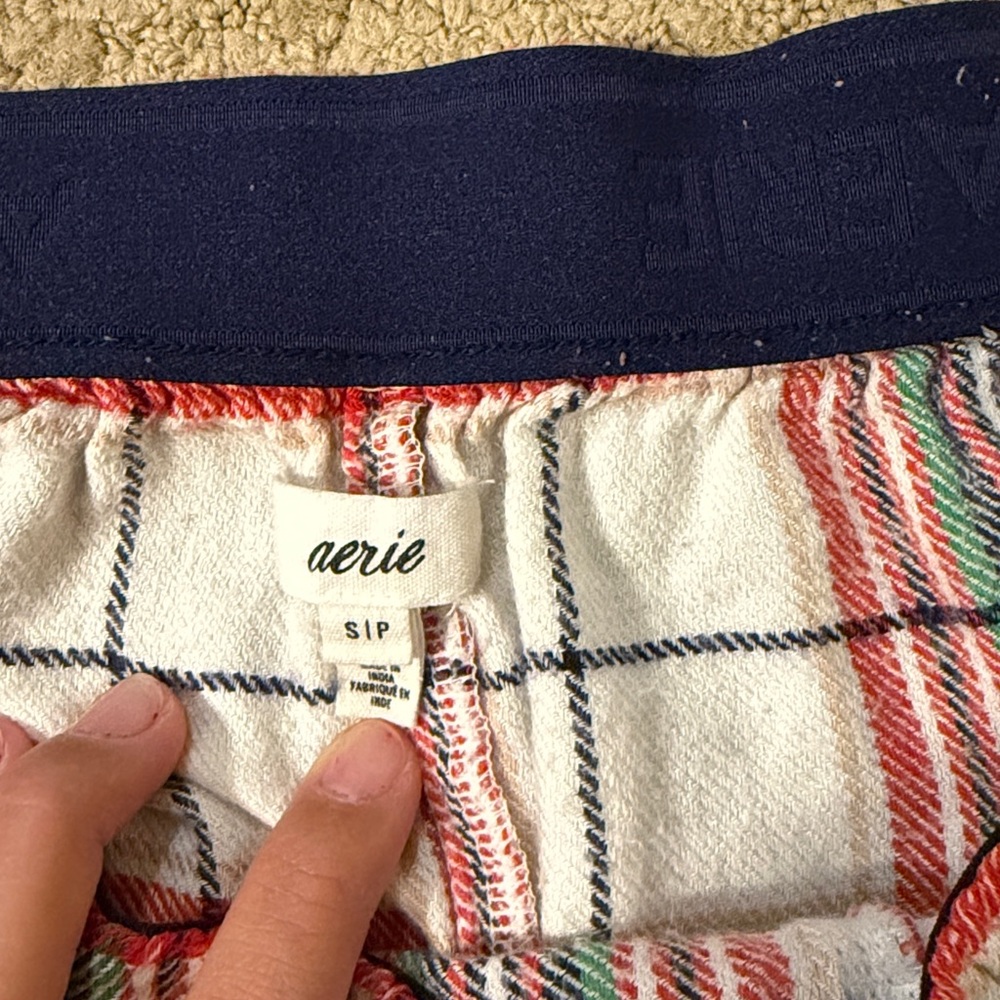 Aerie Plaid Pajama Set - Picture 3 of 3